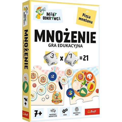 TREFL GRA MAŁY ODKRYWCA MNOŻENIE EDUKACYJNA 02802