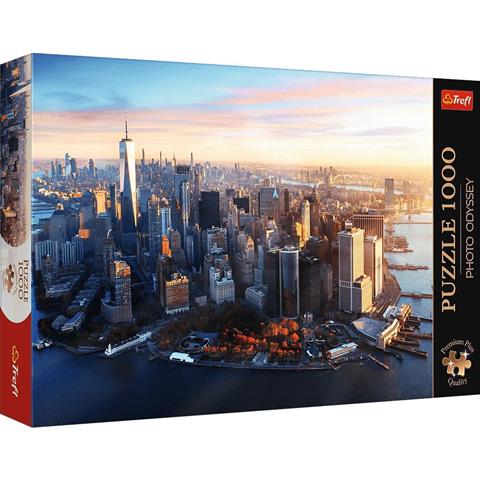 trefl puzzle 1000el premium manhattan nowy jork 10828