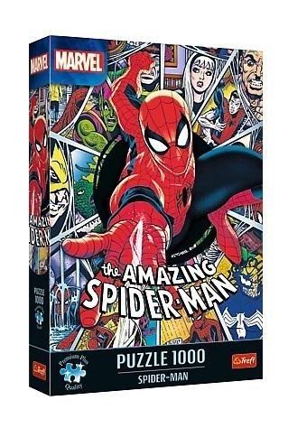 trefl puzzle 1000el premium plus spider-man 10859