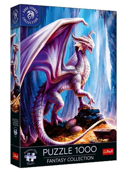 trefl puzzle 1000el fantasy strażnik skarbu 10903