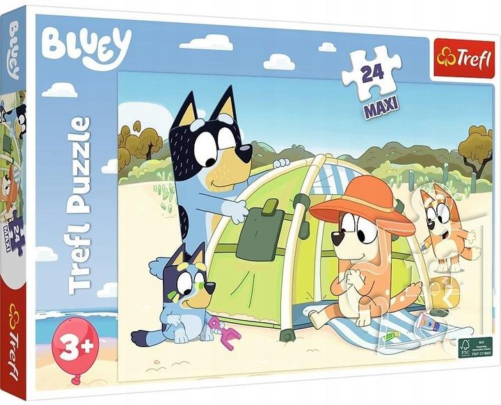 trefl puzzle 24el maxi bluey 14357