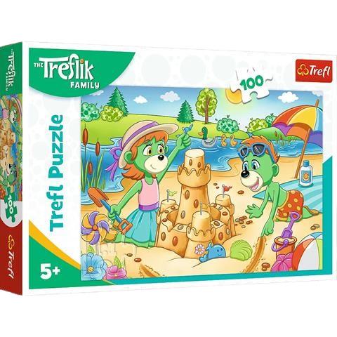 trefl puzzle 100el dzień treflików 16470