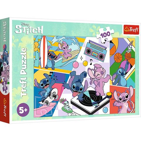 trefl puzzle 100el wspomnienia lilo i stitch 16473