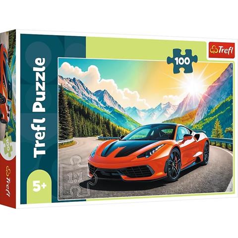 TREFL PUZZLE 100EL WYŚCIG Z CZASEM 16490