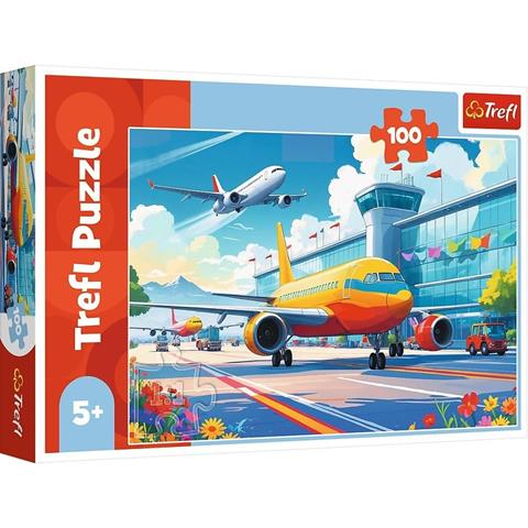 TREFL PUZZLE 100EL SAMOLOT KRÓL PRZESTWORZY 16491