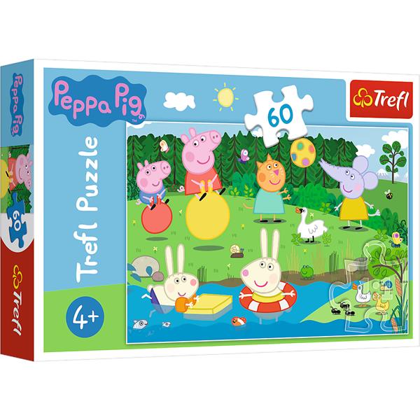 trefl puzzle 60el świnka peppa 17326