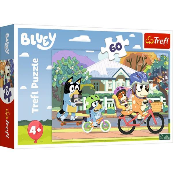 trefl puzzle 60el bluey 17384