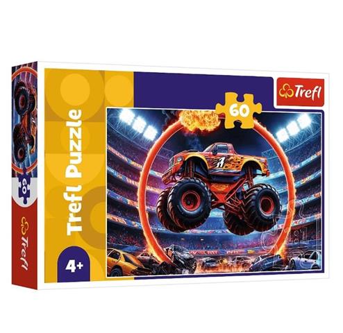 TREFL PUZZLE 60EL MONSTER TRUCK 17404