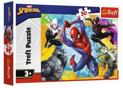 trefl puzzle 30el spiderman 18307