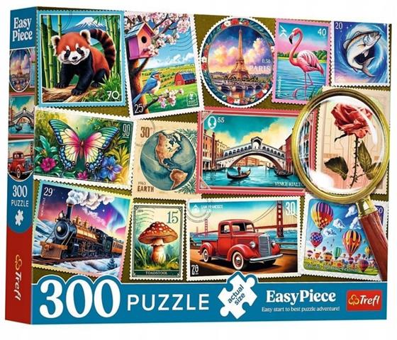 TREFL PUZZLE 300EL ZNACZKI POCZTOWE 23100