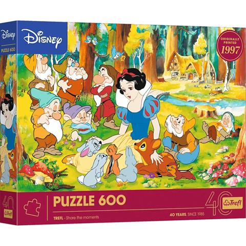 TREFL PUZZLE 600EL 40-LECIE KRÓLEWNA ŚNIEŻKA 37603