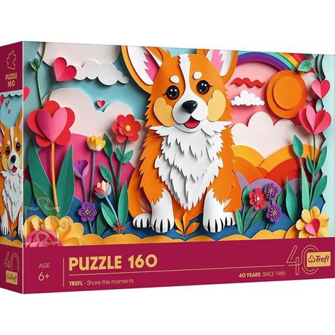 TREFL PUZZLE 160EL 40-LECIE PAPERART PIESEK 40050