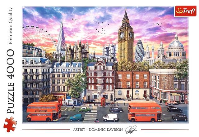 TREFL PUZZLE 4000EL SPACER PO LONDYNIE 45010