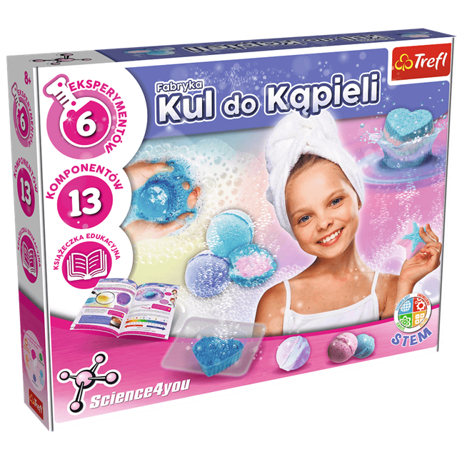 trefl s4y-fabryka kul do kąpieli 61096