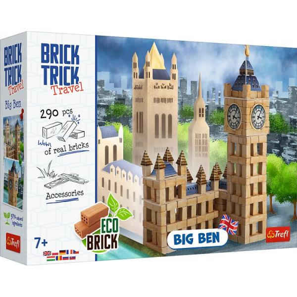 trefl buduj z cegły travel big ben 61552