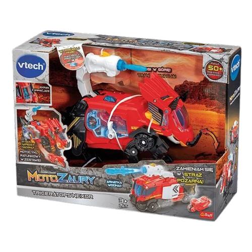 vtech motozaury - triceratops nexor 61954 trefl