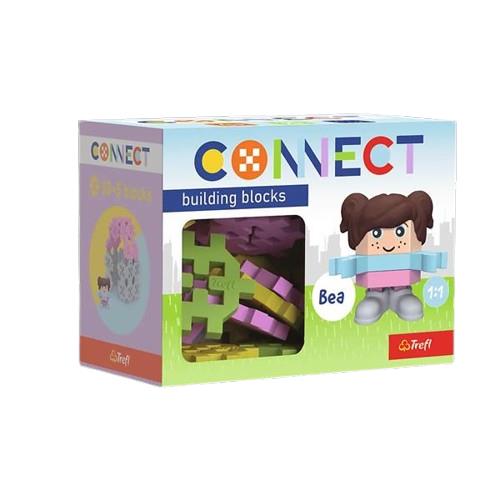 trefl klocki connect pocket girl bea 35el 62004