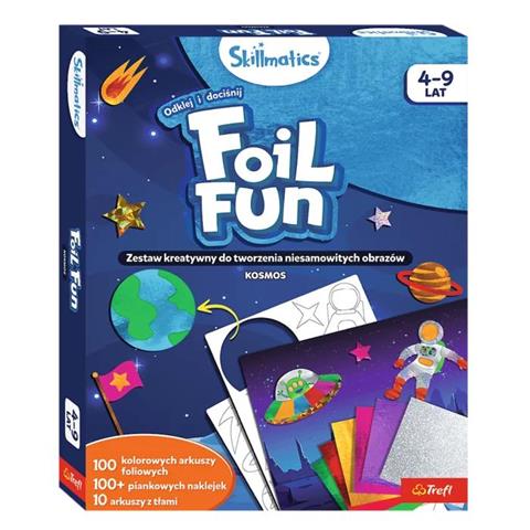 TREFL ZESTAW KREATYWNY SKILLMATICS FOIL FUN KOSMOS