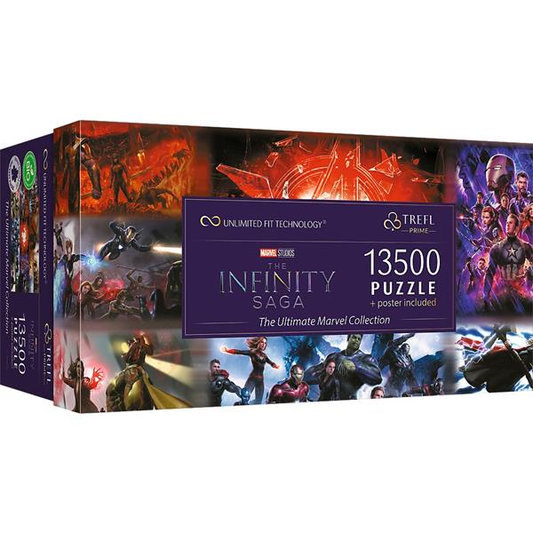 trefl puzzle 13500el the ultimate marvel collection 81024