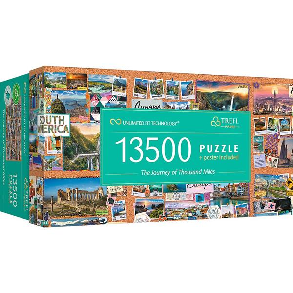 trefl puzzle 13500el the journey of thousand miles 81025