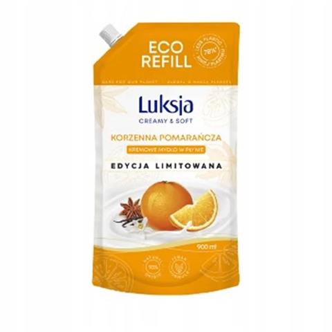 luksja mydło w pł.900ml zap.pomarańcza