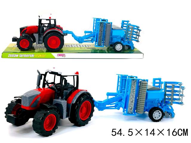 GAZELO TRAKTOR 50CM Z MASZYNĄ ROLNICZĄ G203574