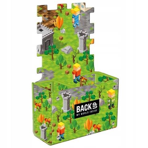 DERFORM POJEMNIK NA PRZYBORY SZKOLNE BACKUP6A61 GAME LEVEL