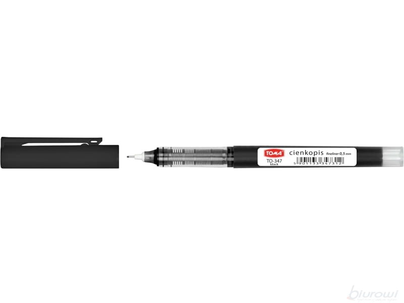 toma-cienkopis kapilarny czarny 0.5mm   to-347 /10/