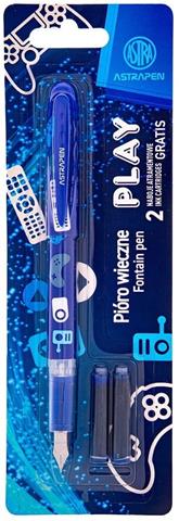 ASTRA PIÓRO WIECZNE MŁODZIEŻOWE PEN + 2 NABOJE ATRAMENTOWE - 1+2SZT.
