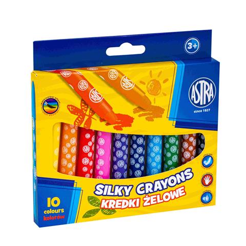 ASTRA KREDKI ŻELOWE WYKRĘCANE 10-KOL.SILKY