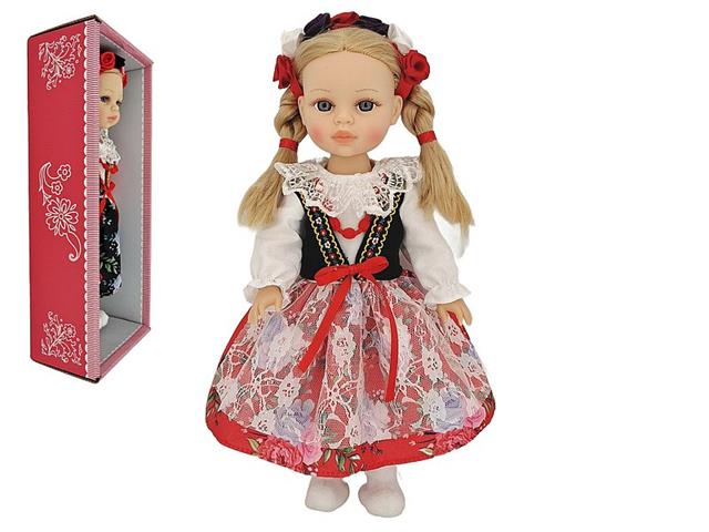 ADAR LALKA W STROJU REGIONALNYM 35CM Z DŹWIĘKIEM W PUDEŁKU KRAKOWIANKA 587816