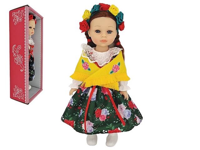 ADAR LALKA W STROJU REGIONALNYM 35CM Z DŹWIĘKIEM W PUDEŁKU GÓRALKA 587823