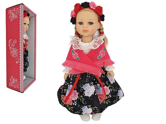 ADAR LALKA W STROJU REGIONALNYM 35CM Z DŹWIĘKIEM W PUDEŁKU GÓRALKA 587830