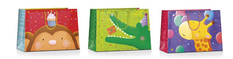 torba ozdobna 19*23*10cm dragon średnia 001 kids-grand  /12/