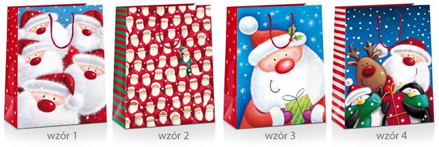 torba ozdobna 33*46*10cm dragon maxi 003xmas-7-003 bn gwiazdka /12/