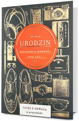 PAN DRAGON KARTKA OZDOBNA URODZINY HM-200-2979
