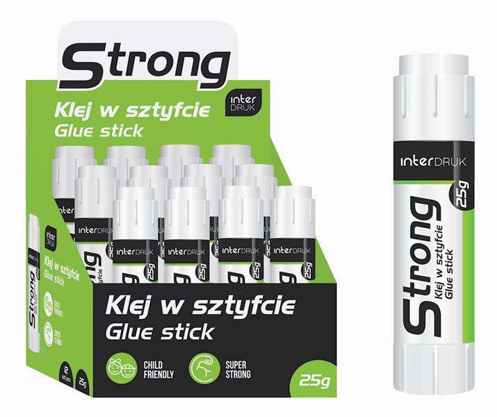 interdruk klej w sztyfcie 25g strong/12/