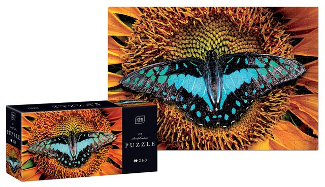 interdruk puzzle 250el. colourful nature2 butterfly