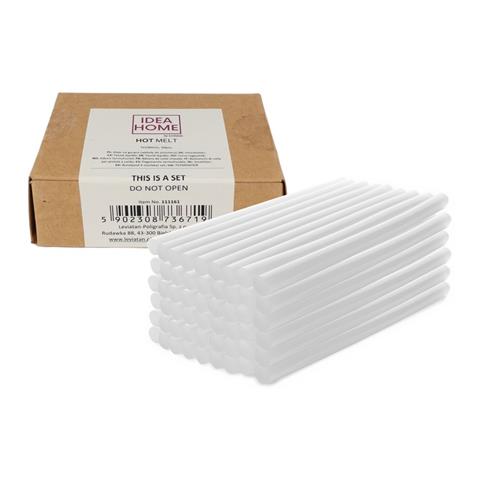 PAŁECZKI KLEJOWE DO PISTOLETU 50SZT 70*100MM BEZBARWNE LEVIATAN 111161