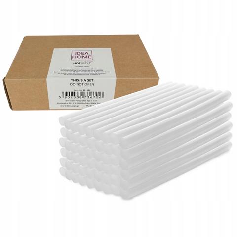 PAŁECZKI KLEJOWE DO PISTOLETU 50SZT 11*200MM BEZBARWNE LEVIATAN 111162