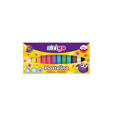 STRIGO PLASTELINA 12 KOLORÓW SSC332