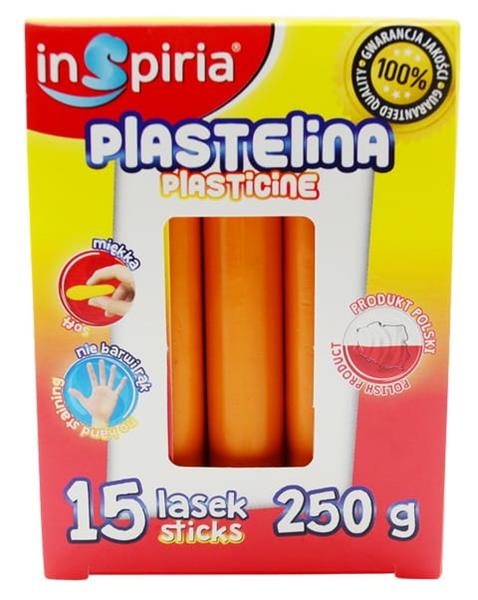 inspiria plastelina 15 lasek pomarańczowa 250g schemat