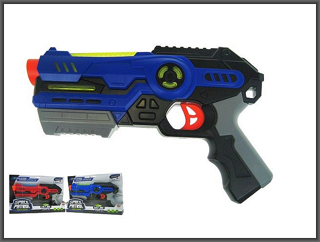 hipo-pistolet laserowy 26cm światło dźwięk h12879