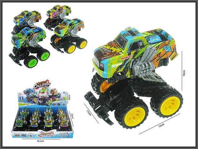HIPO-AUTO BUMP&TRANSFORM 14.5CM Z NAPĘDEM ŚWIATŁO, DŹWIĘK H13115  /8/