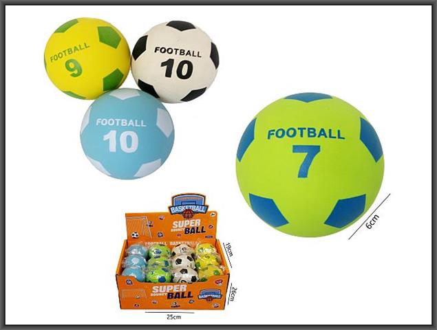 HIPO-PIŁKA 6CM FOOTBALL /24/ H14045