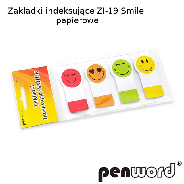 zakładki indeksujące smile zi-19 psh/24/