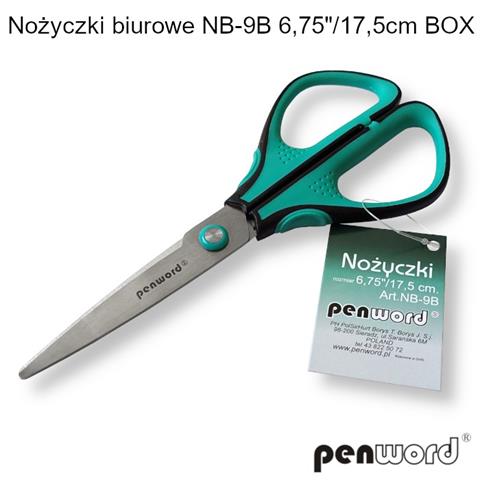 nożyczki biurowe 17,5cm nb-9b psh /12/