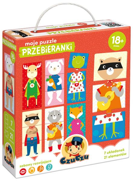 czuczu moje puzzle przebieranki 18m+