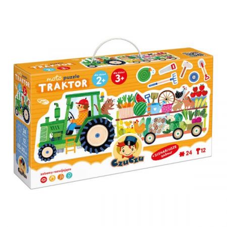 czuczu moto puzzle traktor