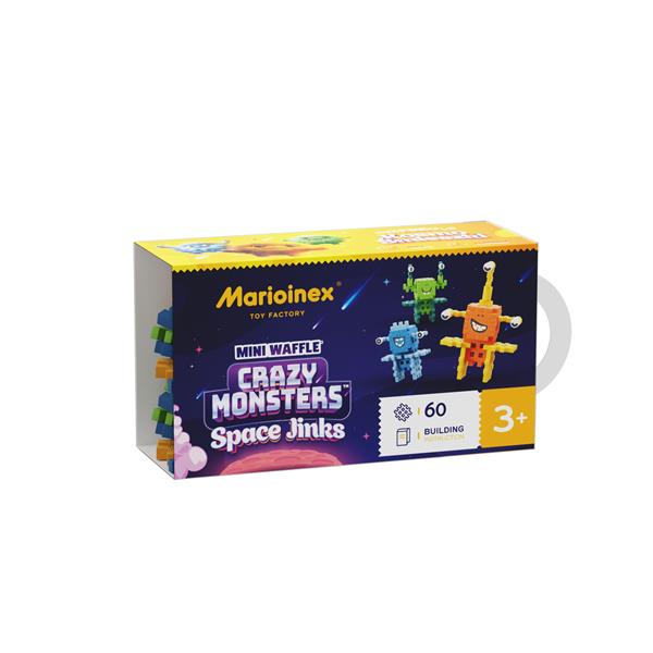 mario-klocki mini wafle crazy monsters 60el space jinks